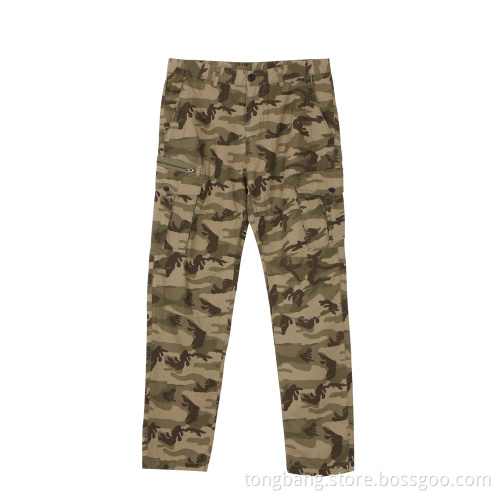 Men's Twill Cargo Pants